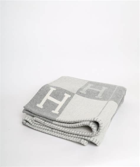 hermes avalon blanket grey